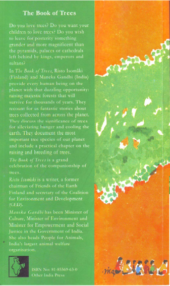 books of tree back page